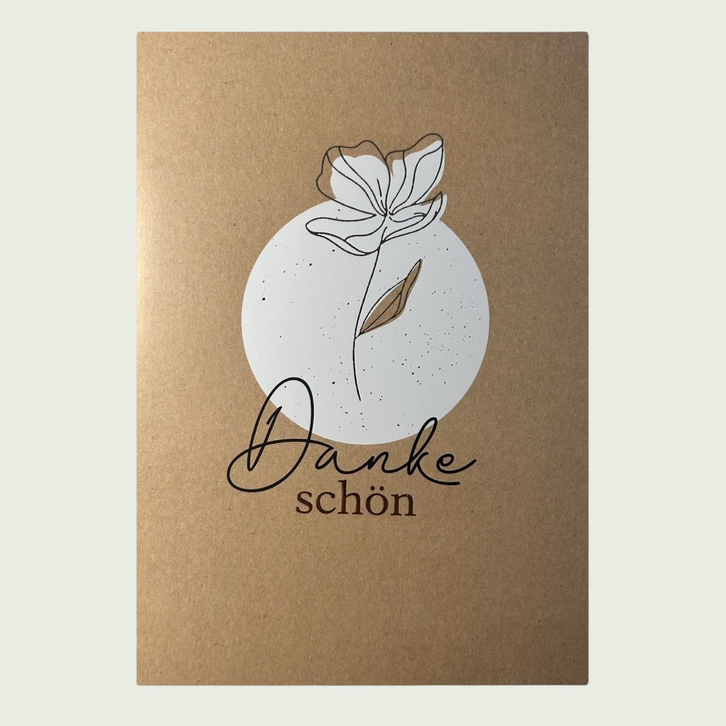 Postkarte   „Dankeschön“