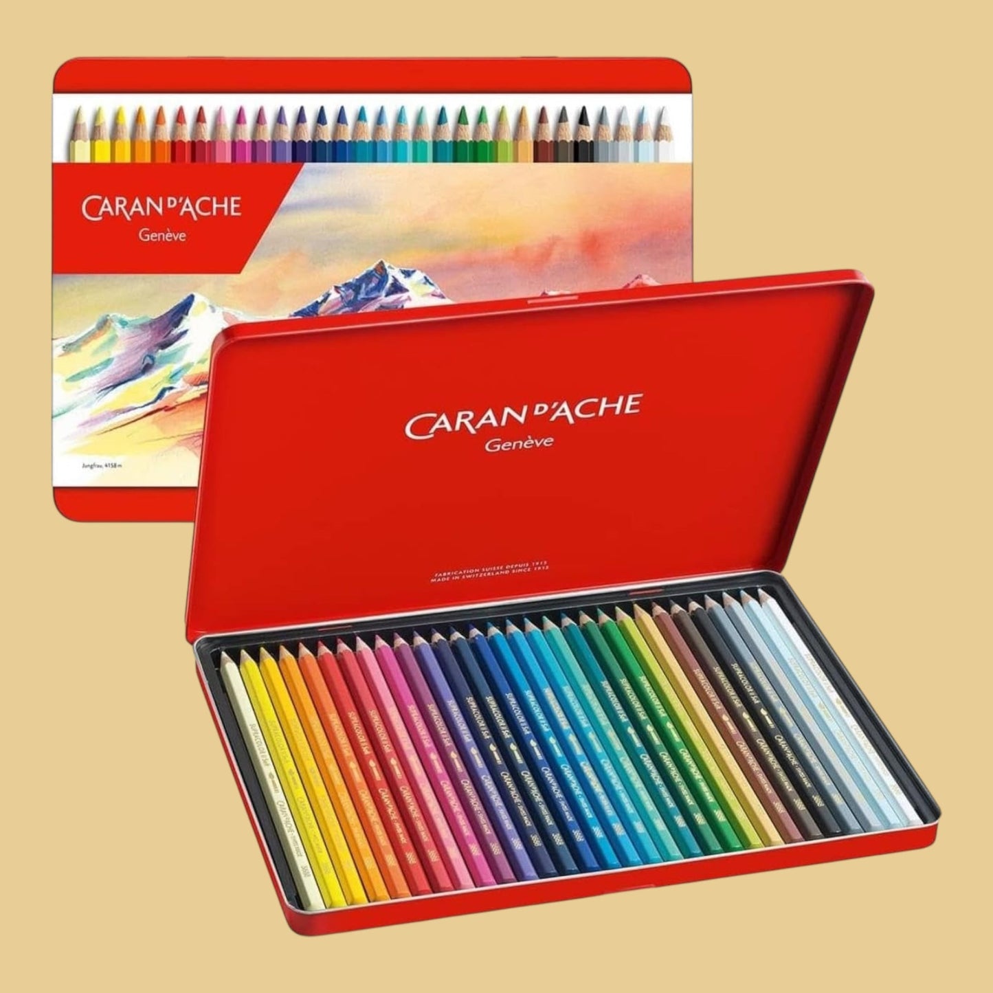 Caran d’Ache Supracolor Aquarellstifte – 30 Stück