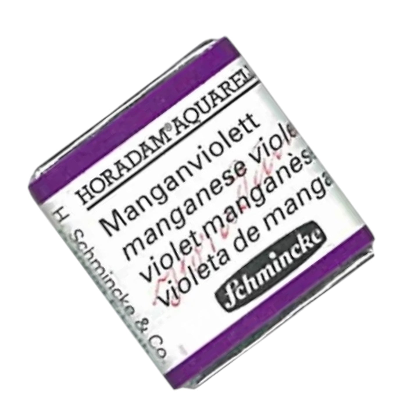 Schmincke HORADAM Aquarellfarbe  1/2 Näpfchen № 474 Manganviolett