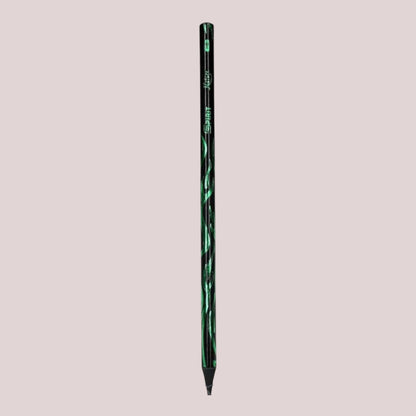 Bleistift Rund "Nature" mit shwarzem Holz