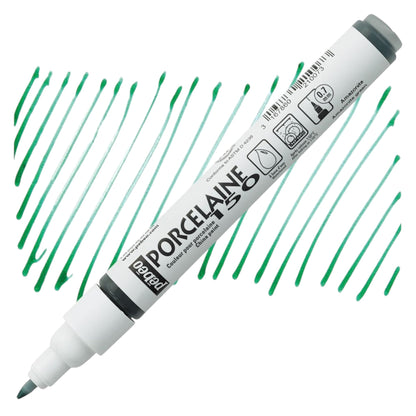 Pebeo Porcelaine 150 Paint Marker - Amazonite Green, Feine Spitze
