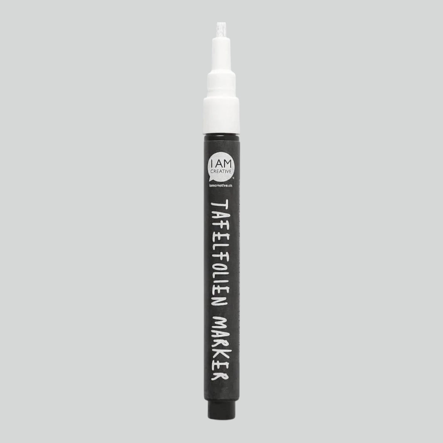 I am Creative Tafelfolien Marker – Weiß, Rundspitze