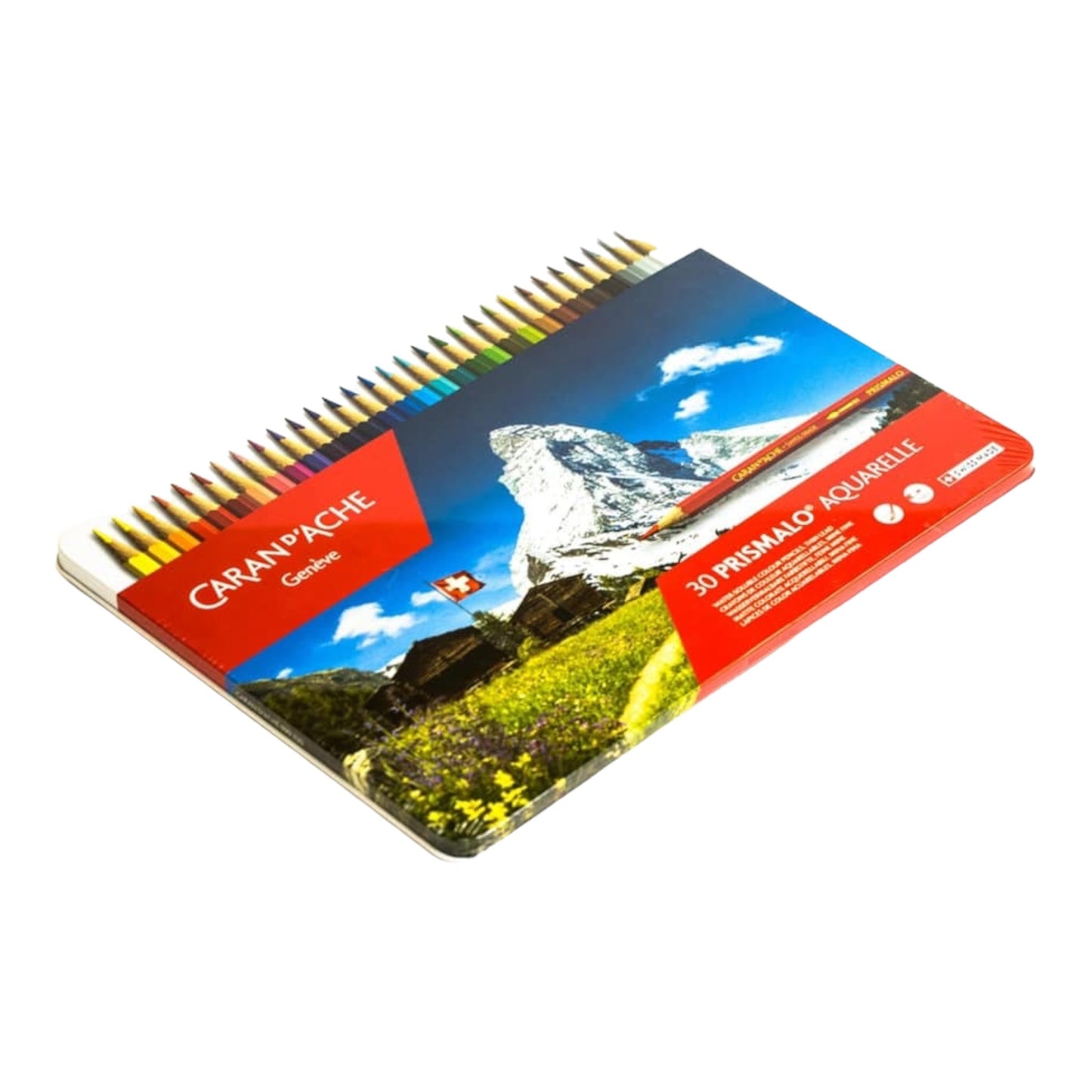 Caran d’Ache Prismalo Aquarellstifte – 30 Stück