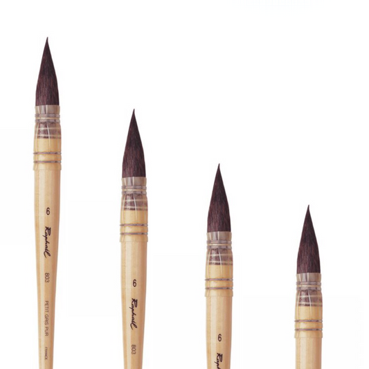 Raphaël Aquarellpinsel  Petit Gris-pur Le Serie 803 Rund