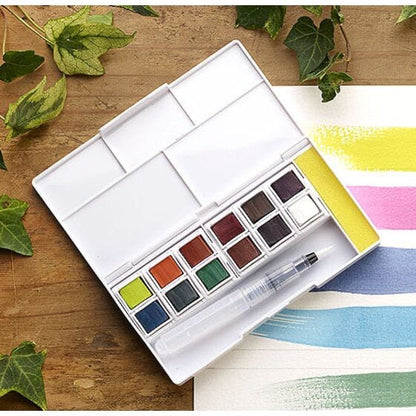 Derwent Inktense 12 Paint Pan Travel Set #2 Aquarell