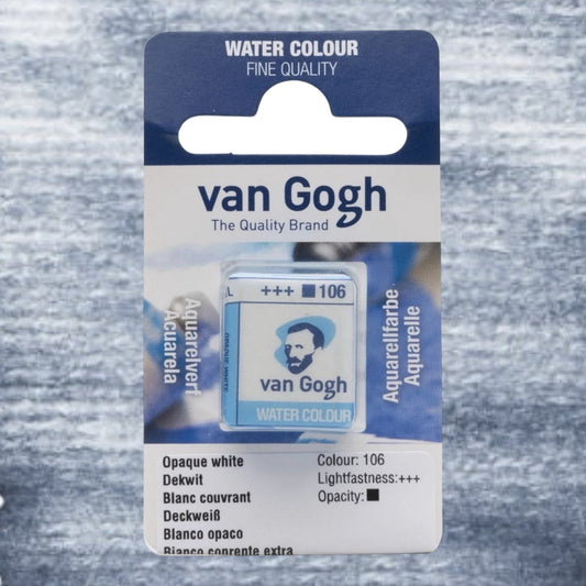Van Gogh Aquarellfarbe Näpfchen Chinesischweiß 108