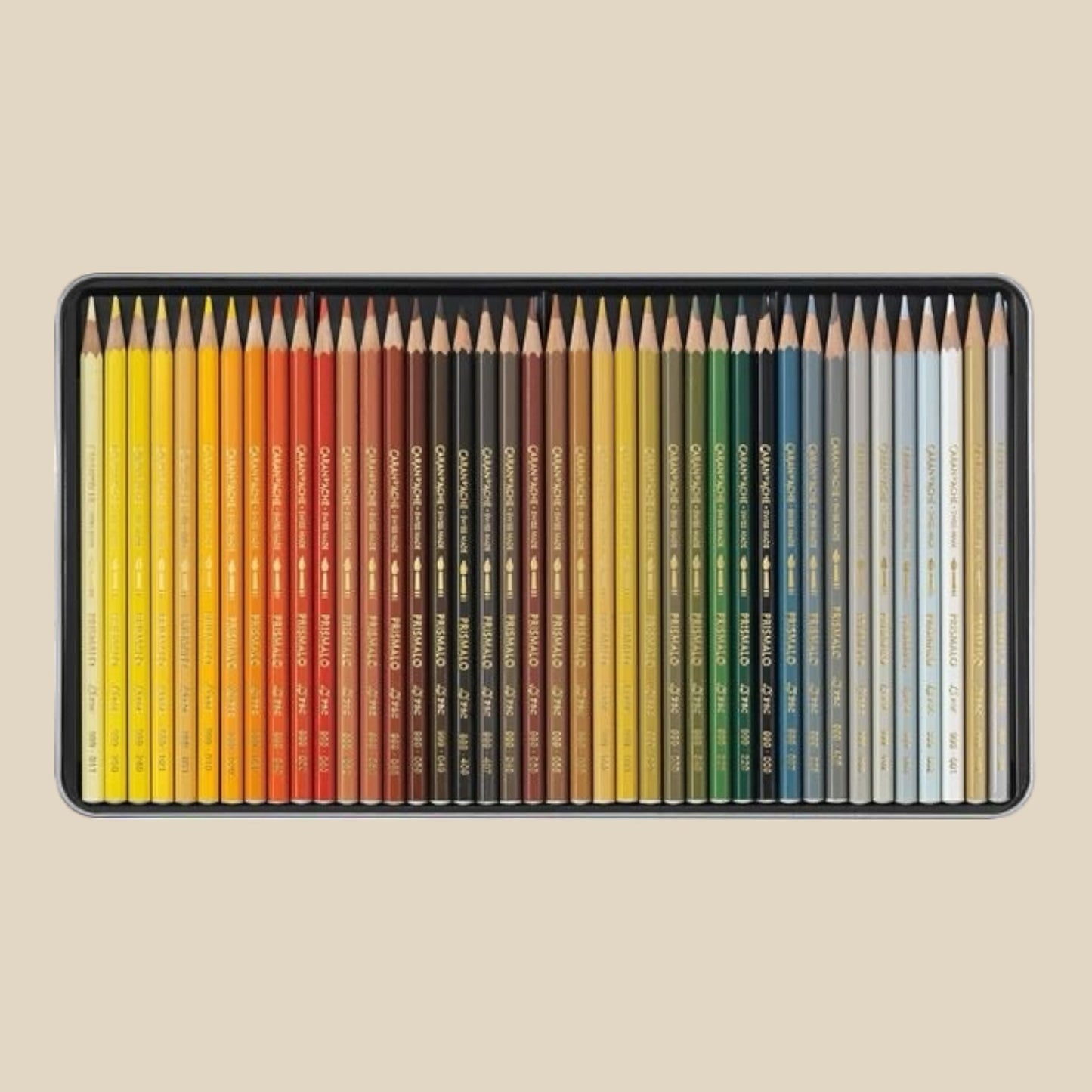 Caran d’Ache Prismalo Aquarellstifte, 80er-Set