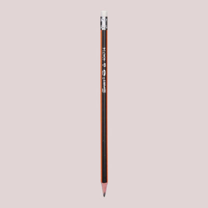Bleistift Dreikant mit Radiergummi "Matt Triangle"