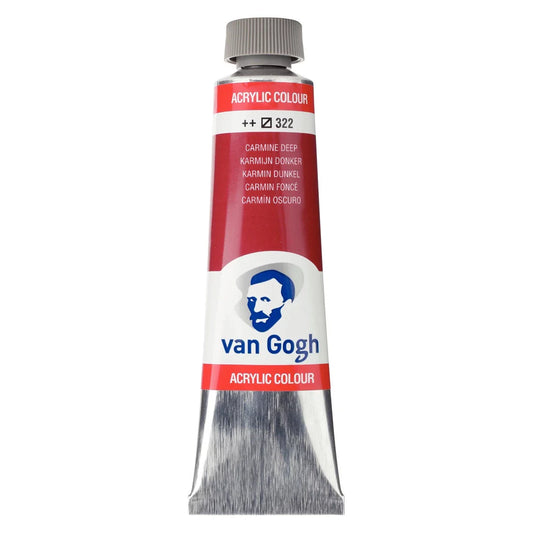 Van Gogh Acrylfarbe Karmin Dunkel 322