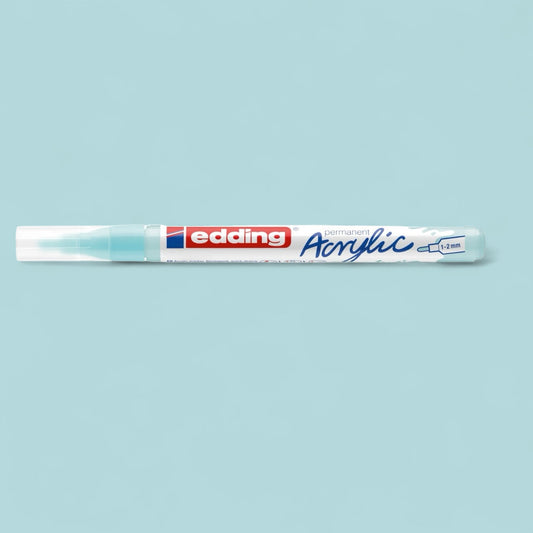 Edding 5300 Acrylmarker pastellblau 916 , Rundspitze 1-2 mm