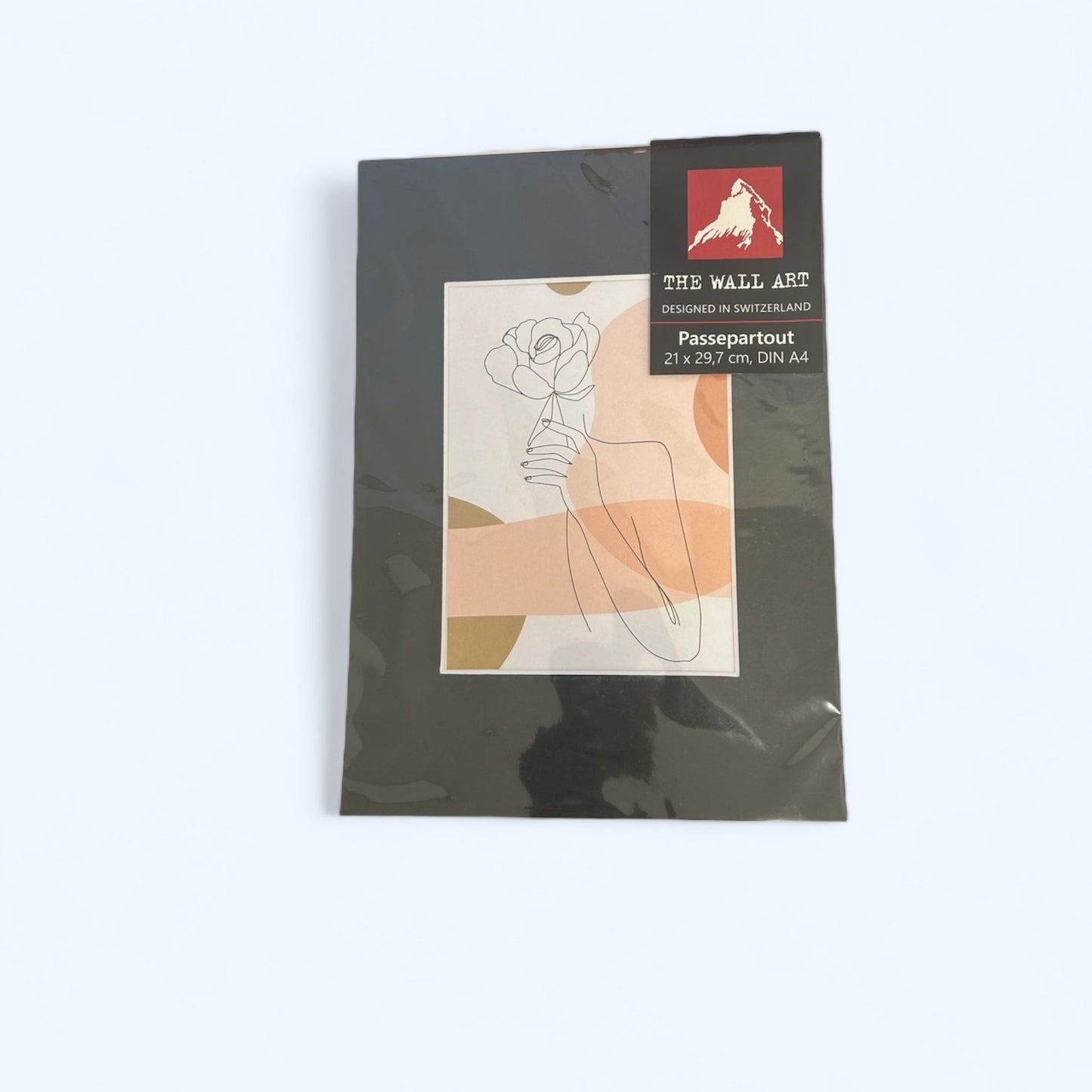 Passepartout schwarz