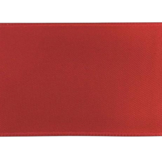 Glorex. Satinband 40 mm × 5 m Rot