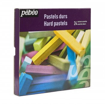 Pébéo Hard Pastell – 24 Farben