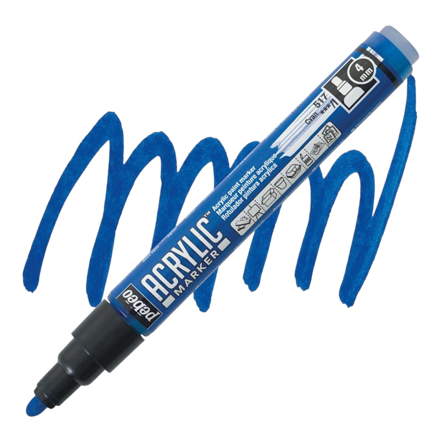 Pébéo Acrylic Marker – Cyan 17