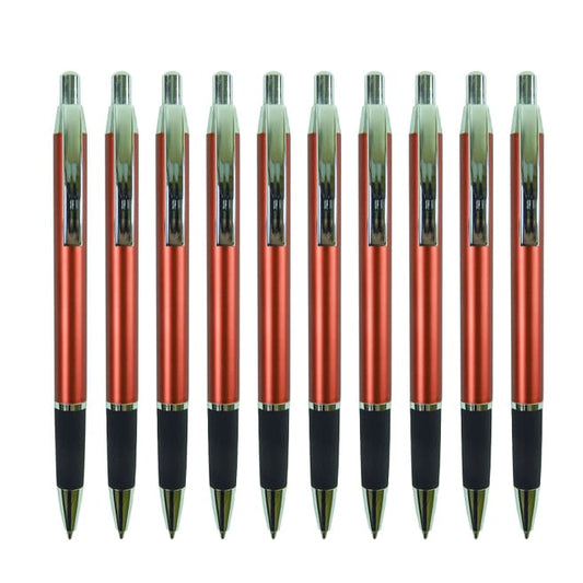 Duke Kugelschreiber 10er Set – Parker-Mine, 13,5 cm, ergonomisch