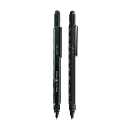 Workman's 8-in-1 Konstruktionsstift aus Messing – mit Wasserwaage