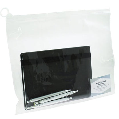 Mustertasche Gross 34 x 28 cm mit Reissverschluss & Visitenkartenfach 10er Set