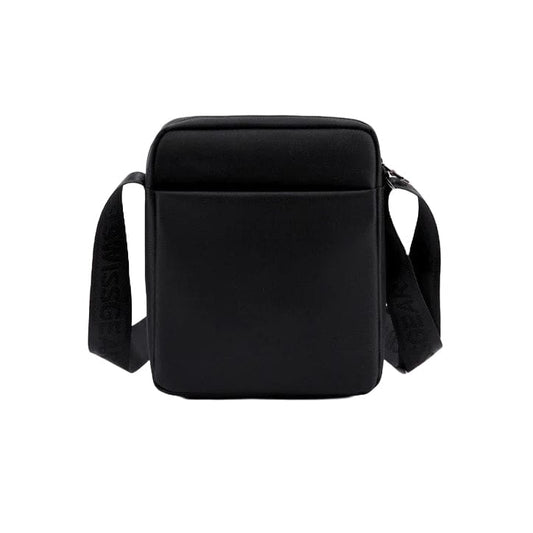 Swiss Crossbody-Tasche – 18x16x5cm, Mehrere Fächer & Verstellbarer Gurt