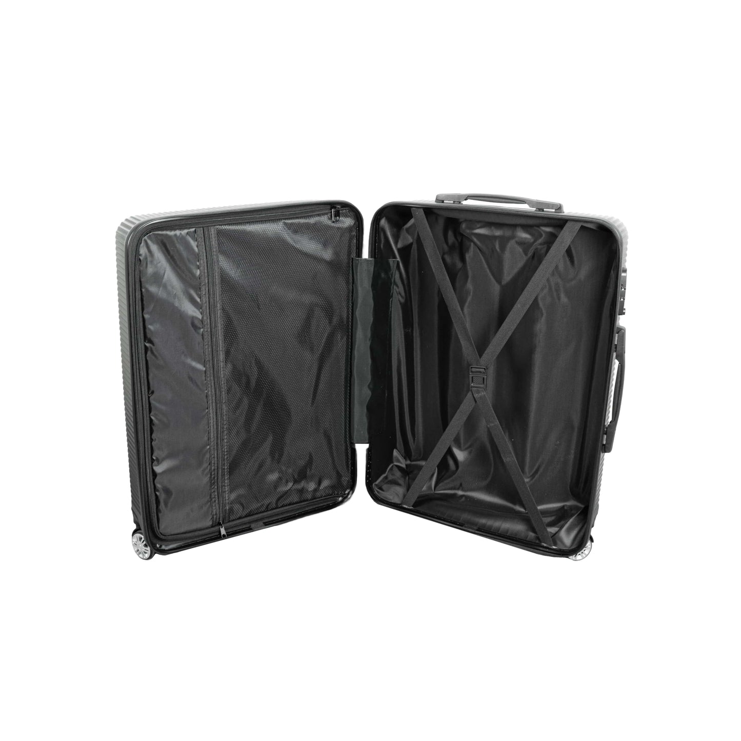 Swiss Traveller Kofferset 3-teilig – 4 Rollen, Zahlenschloss & Klein/Mittel/Gross