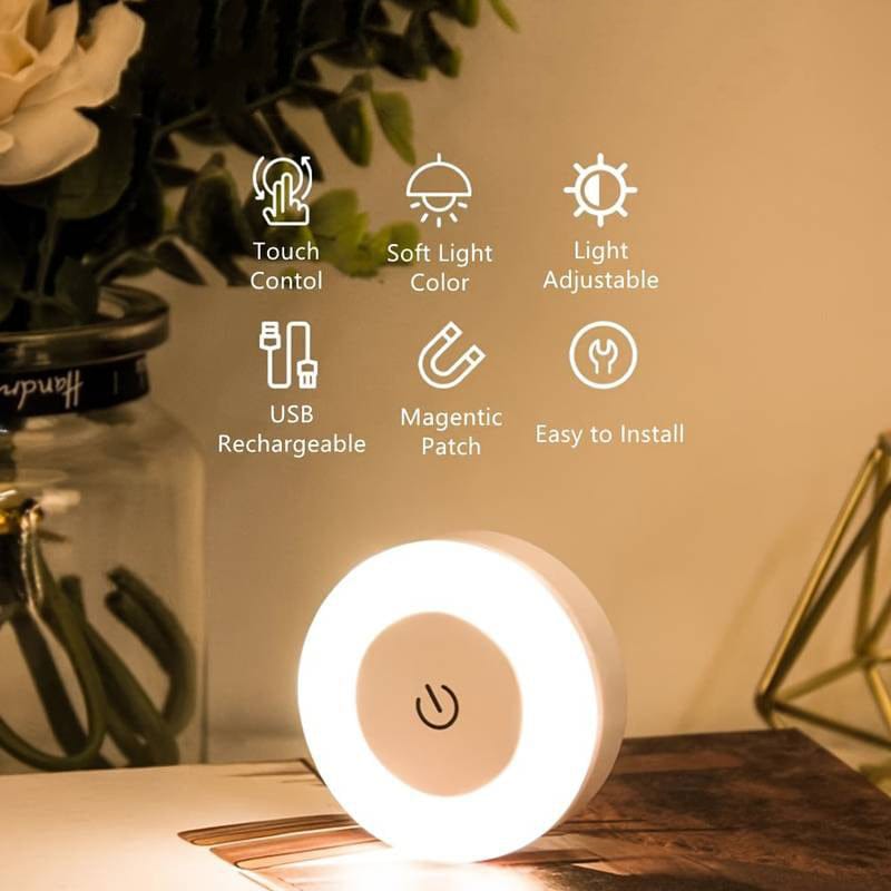 LED Nachtlicht – Magnetisch, USB-Aufladbar & 20x60mm