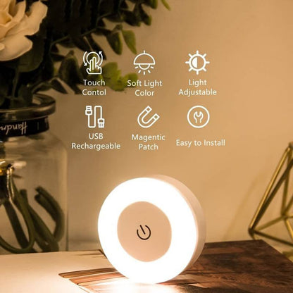 LED Nachtlicht – Magnetisch, USB-Aufladbar & 20x60mm
