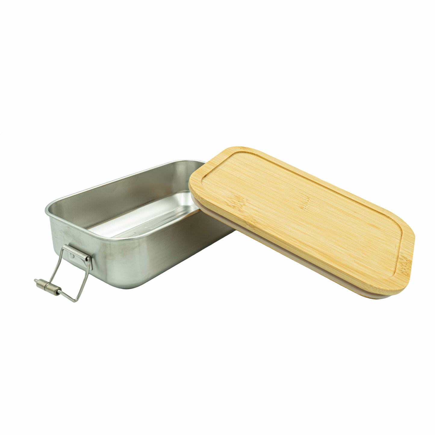 Lunchbox Edelstahl – 21,5x14x7,3cm, Luftdichter Deckel & Für Unterwegs