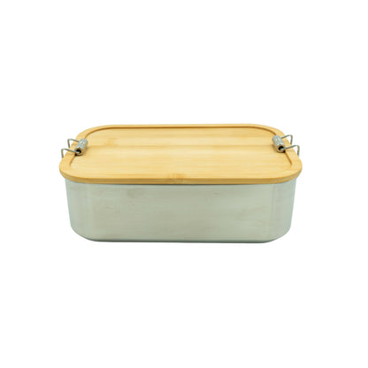 Lunchbox Edelstahl – 17,5x10,5x5cm, Luftdichter Deckel & Für Unterwegs