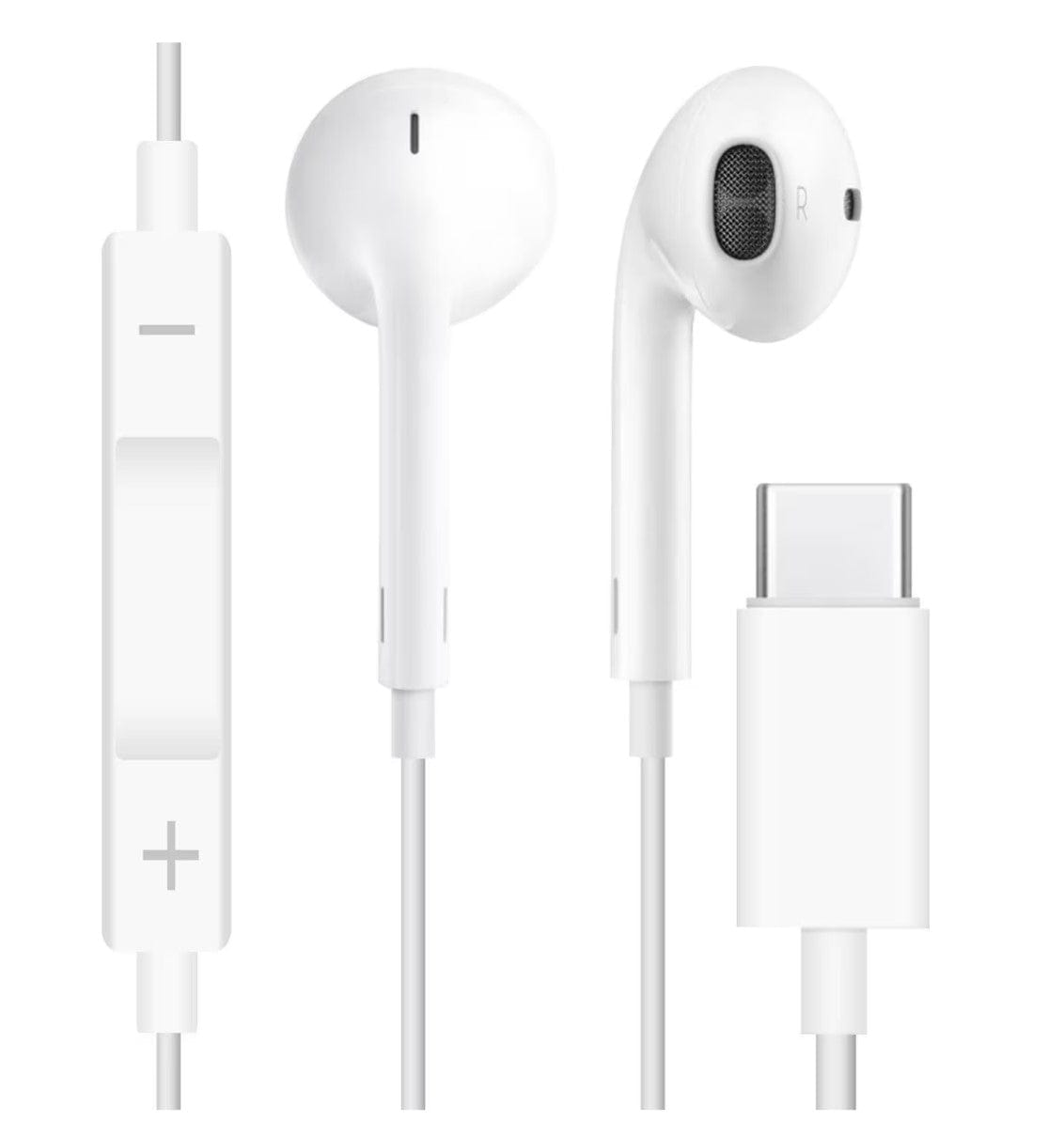 Kabelgebundene Kopfhörer USB-C – Integriertes Mikrofon & Fernbedienung