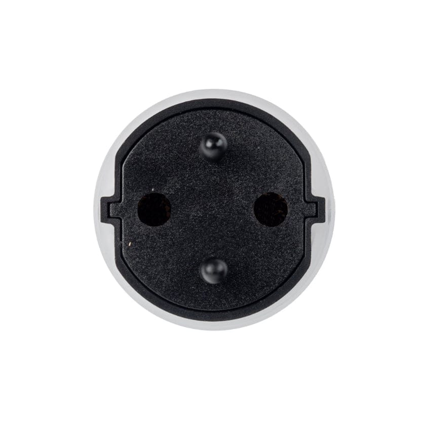 Festadapter für 2-polige DE Konturenstecker CEE 7/17 – Einwegmontage