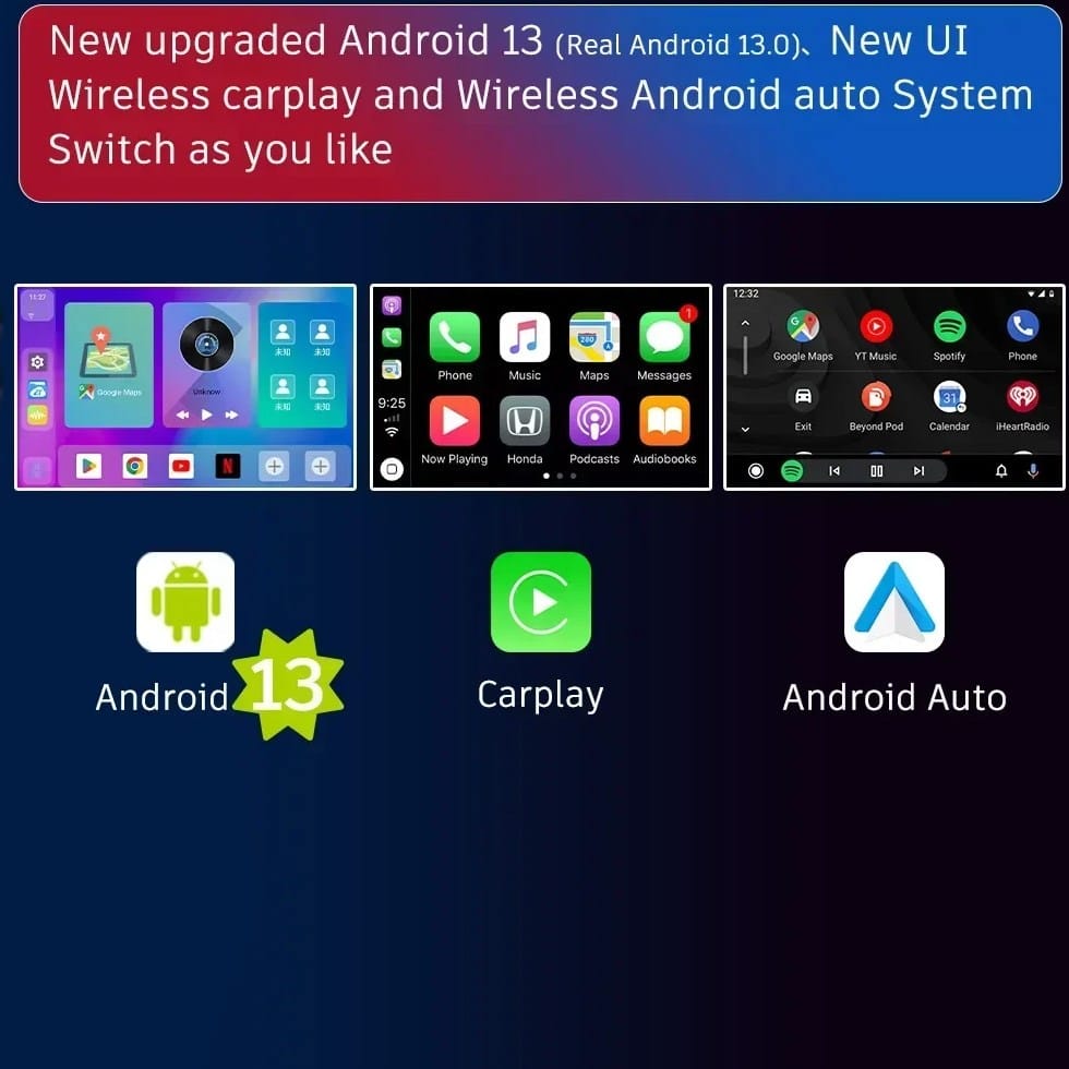 CarPlay Wireless Adapter – kabellos für Apple CarPlay & Android Auto