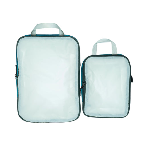 Kompressions Kleidertaschen-Set – Klein 8x19x26cm & Gross 8x25x34cm