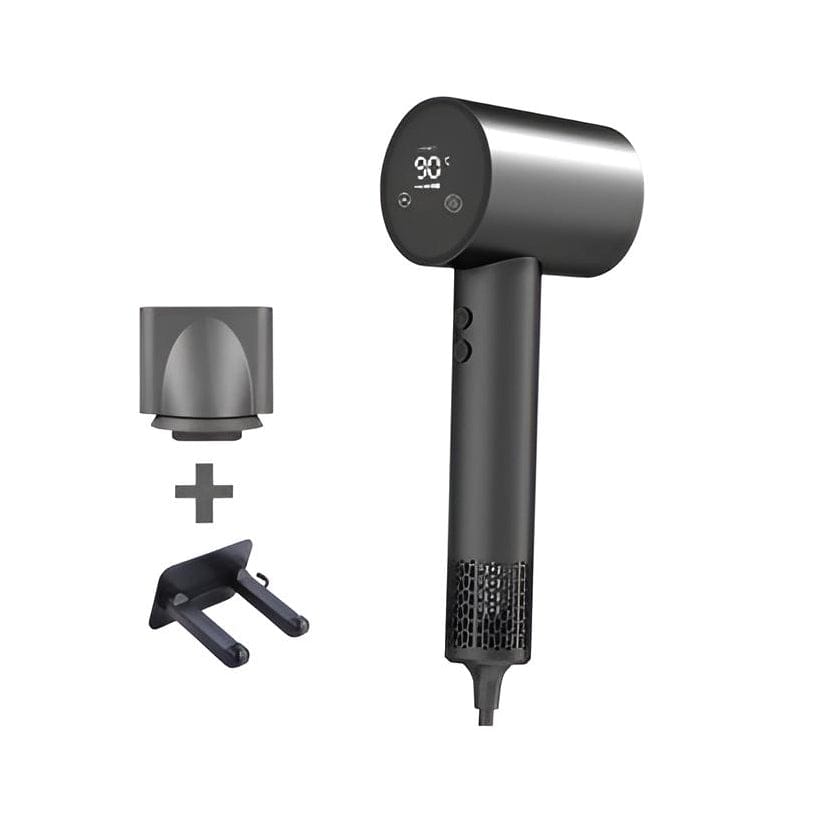 Premium Haartrockner mit Aufsatz und Wandhalterung