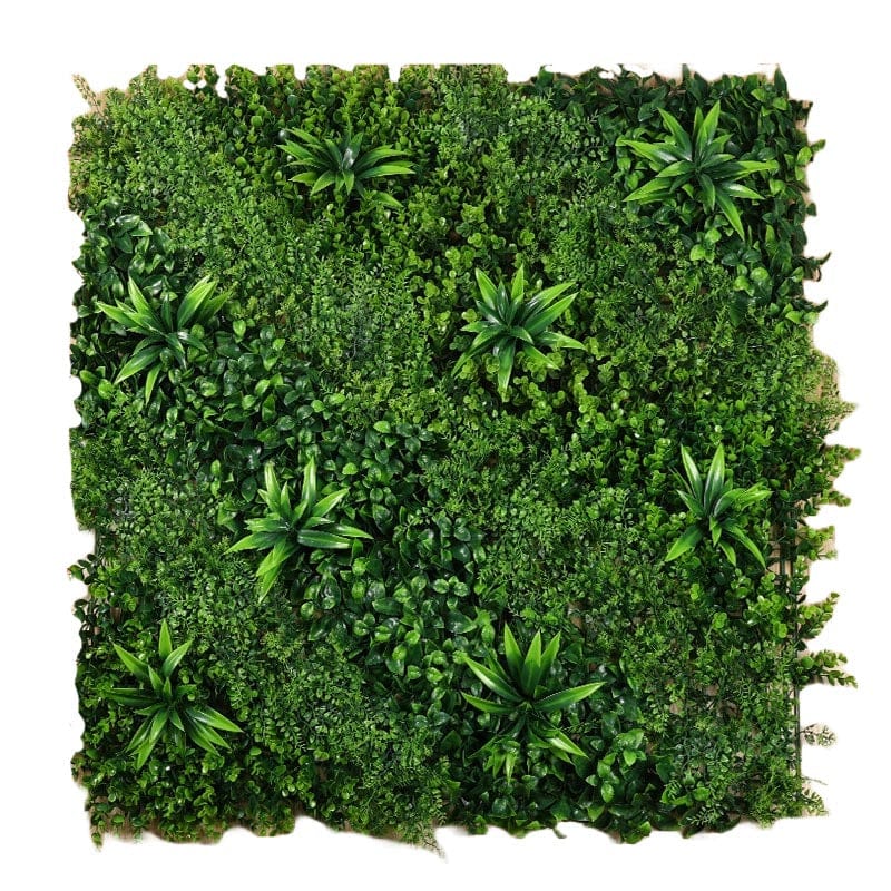 Kunstpflanzen-Wand – 100 x 100 cm, pflegeleicht & dekorativ