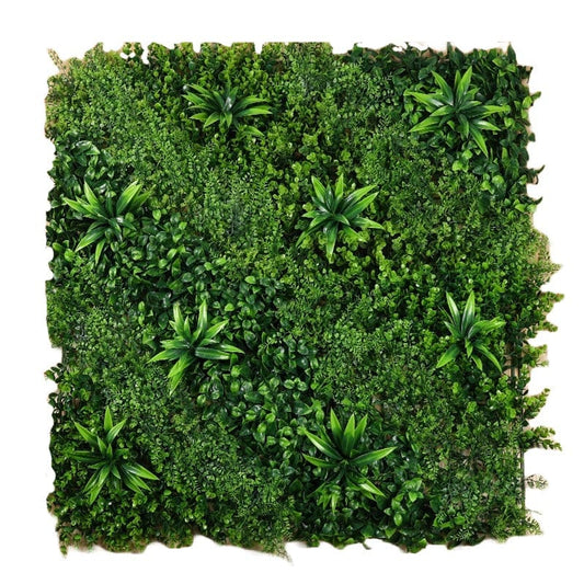 Kunstpflanzen-Wand – 100 x 100 cm, pflegeleicht & dekorativ