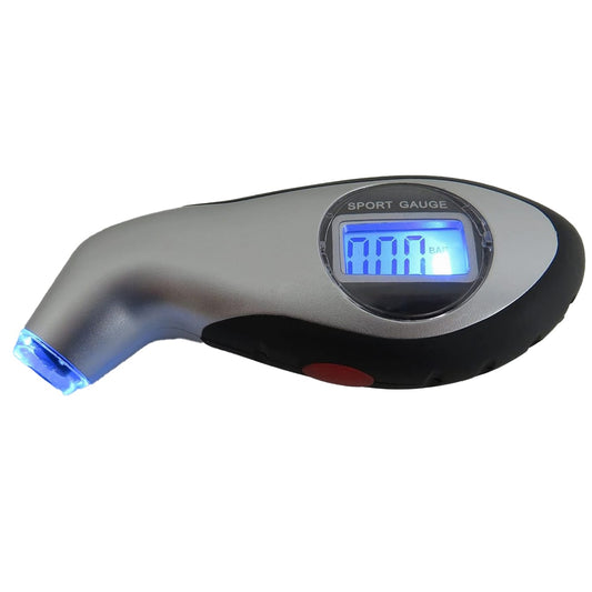 Digitaler Reifendruckmesser – 0–150 PSI, beleuchtes LCD-Display