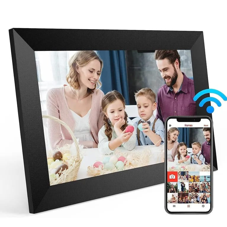 Digitaler Bilderrahmen 7 Zoll – WiFi, App-Steuerung für Android & iOS