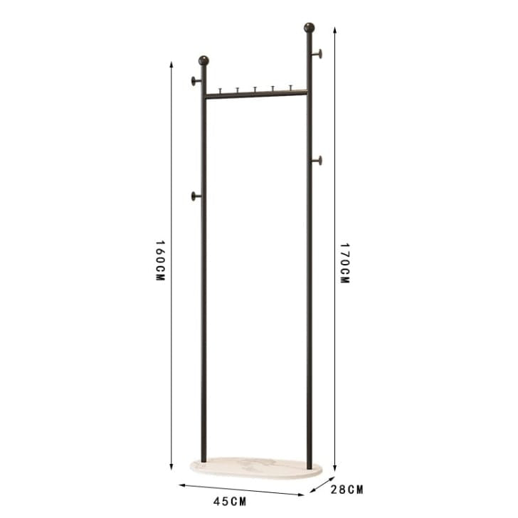Kleidungsregal mit Wäschekorb – platzsparend, modernes Design, All-in-One