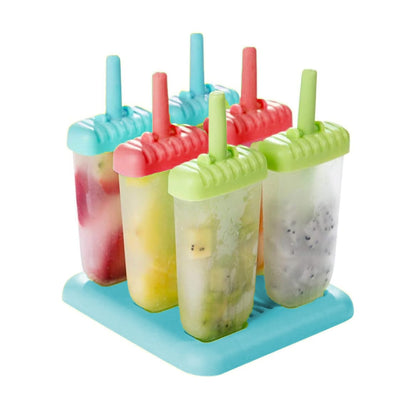 Eisform Eis am Stiel – 6er Set, für selbstgemachtes Eis zuhause