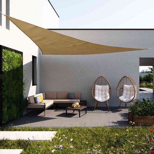 Sonnensegel – 3,6 x 3,6 m, UV-Schutz für Terrasse, Garten & Balkon