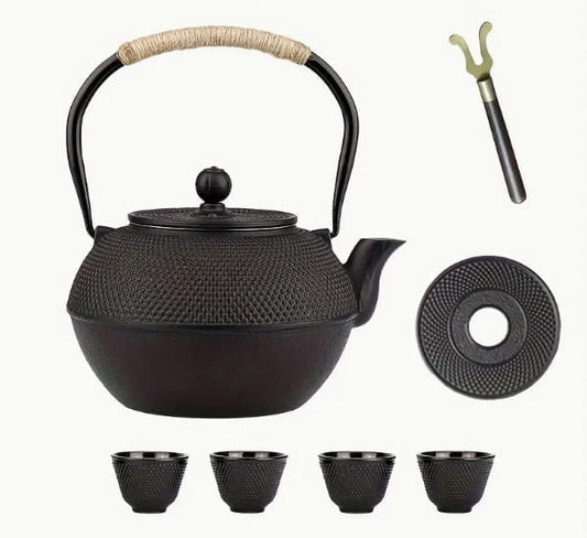 Chinesisches Teeservice Shanghai – Teekanne & Tassen, traditionelles Design
