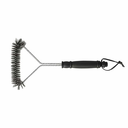 Grillbürste – Edelstahlborsten, ergonomischer Griff, für Rost & Grillplatten