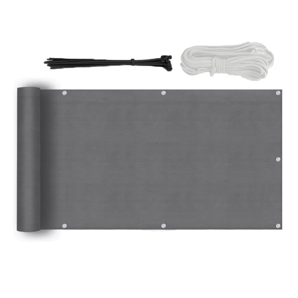 Balkon Sichtschutz – 90 cm x 6 m, für Balkon, Terrasse & Zaun