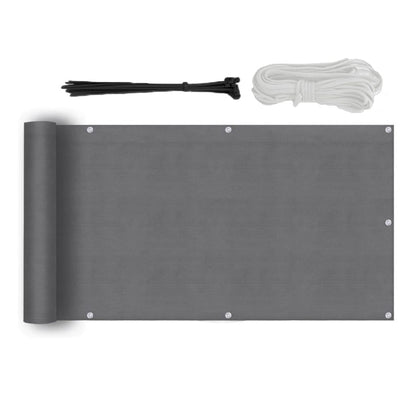 Balkon Sichtschutz – 90 cm x 6 m, für Balkon, Terrasse & Zaun