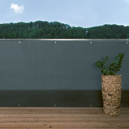 Balkon Sichtschutz – 90 cm x 6 m, für Balkon, Terrasse & Zaun
