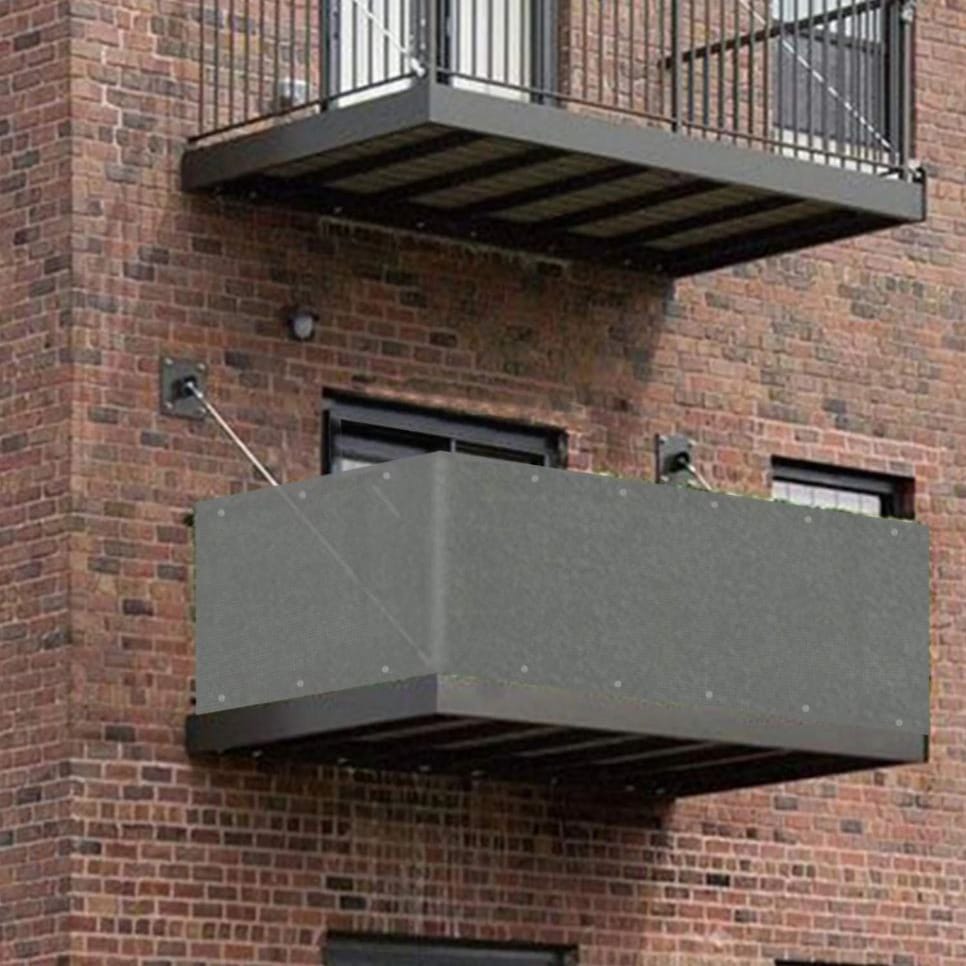 Balkon Sichtschutz – 90 cm x 6 m, für Balkon, Terrasse & Zaun