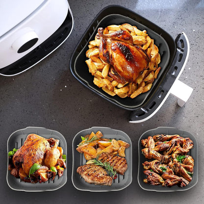 Airfryer Zubehör Silikoneinsatz – gleichmässige Hitze, antihaftend & nachhaltig