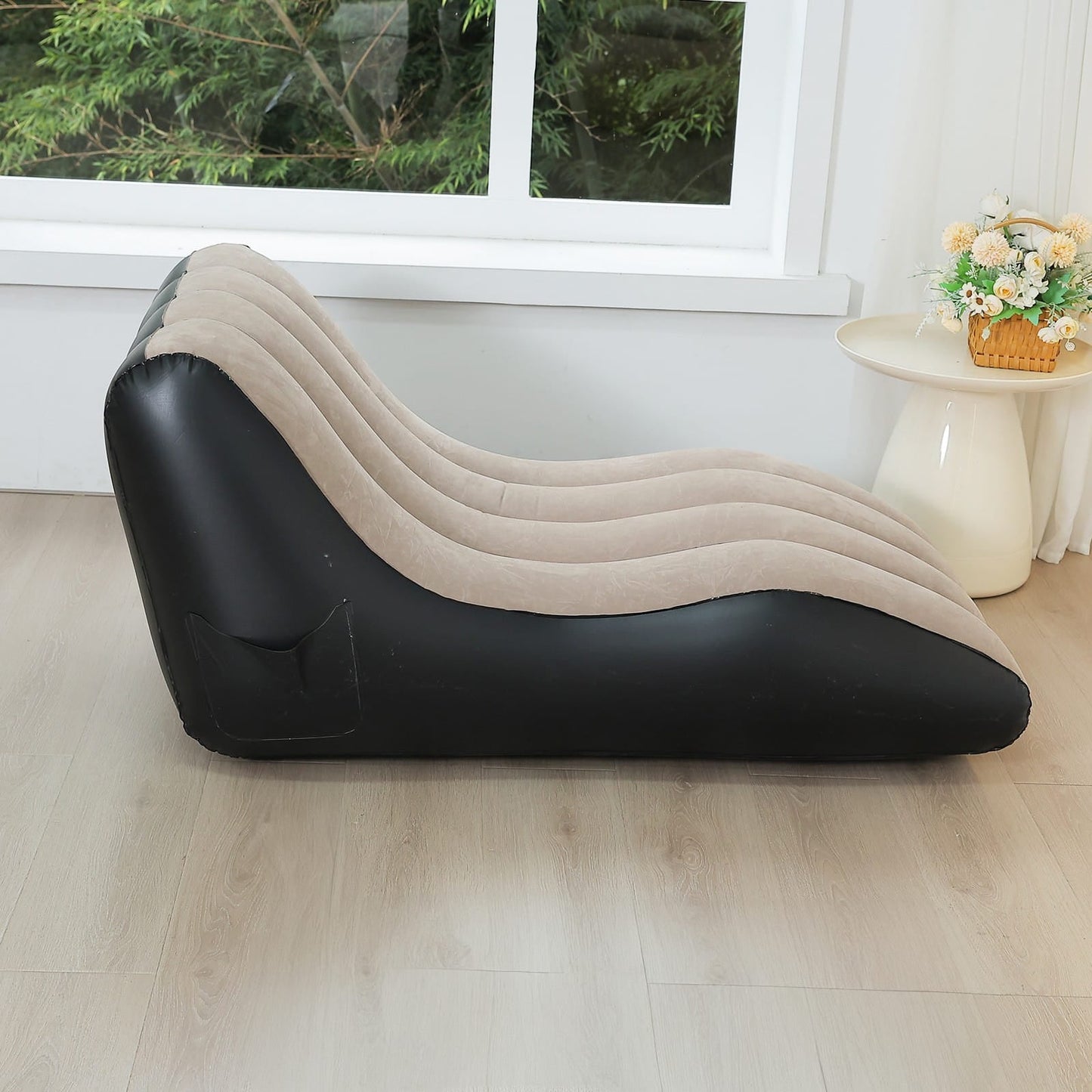 Aufblasbares Liegesofa – 138 x 78 x 66 cm, wasserabweisend, für Festival & Camping