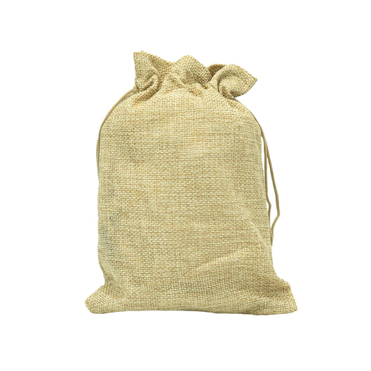 Chlaus-Säcke aus Jute 10er Set– 20 x 15 cm, für Samichlaus, Advent & Weihnachten