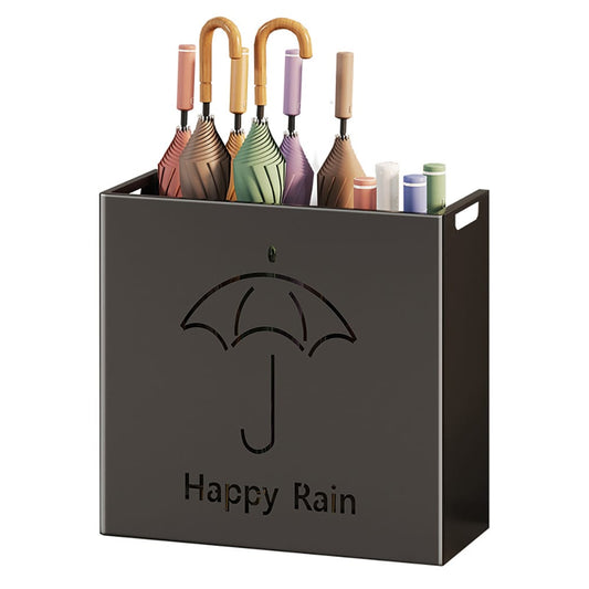 Kanuti Regenschirmständer – 12 Schirme, 40 x 15,5 x 35,5 cm, mit Auffangschale