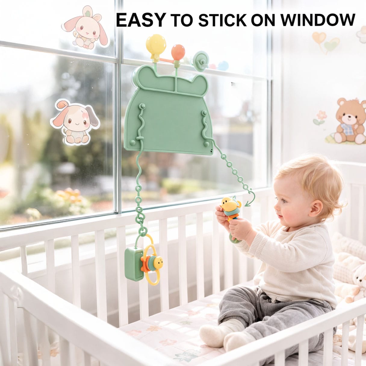 Baby-Silikonmatte – 6 Saugnäpfe, Essmatte & Spielmatte, pflegeleicht